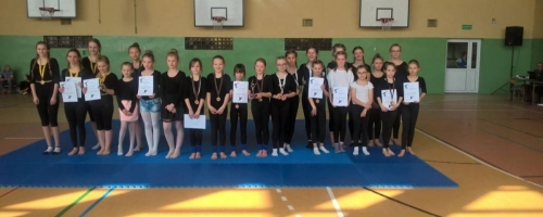 VI Mistrzostwa Szkół Podstawowych Gminy Brusy  w gimnastyce dziewcząt