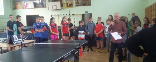 Sukces naszych uczennic w Powiatowych Igrzyskach Dzieci w tenisie stołowym 