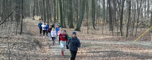 Powiatowe Igrzyska Dzieci  w drużynowych biegach przełajowych dziewcząt